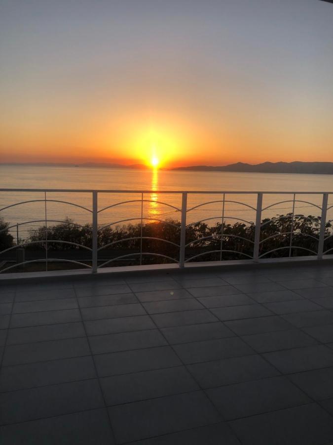 Dreamy Sunsets Villa Karystos  Eksteriør billede
